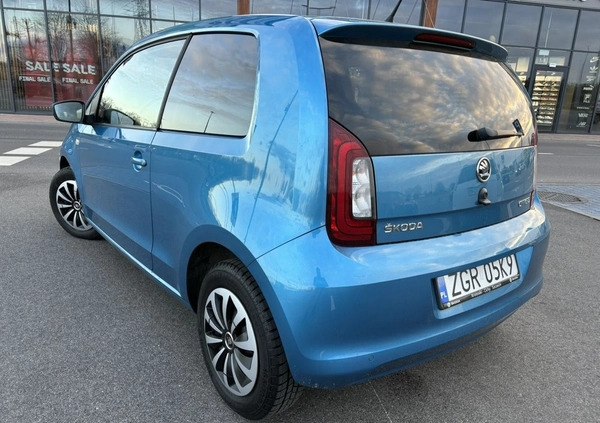 Skoda Citigo cena 31900 przebieg: 55000, rok produkcji 2018 z Lębork małe 121